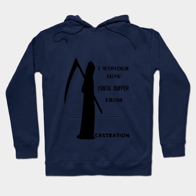 DEATH QUOTES Hoodie by Erase